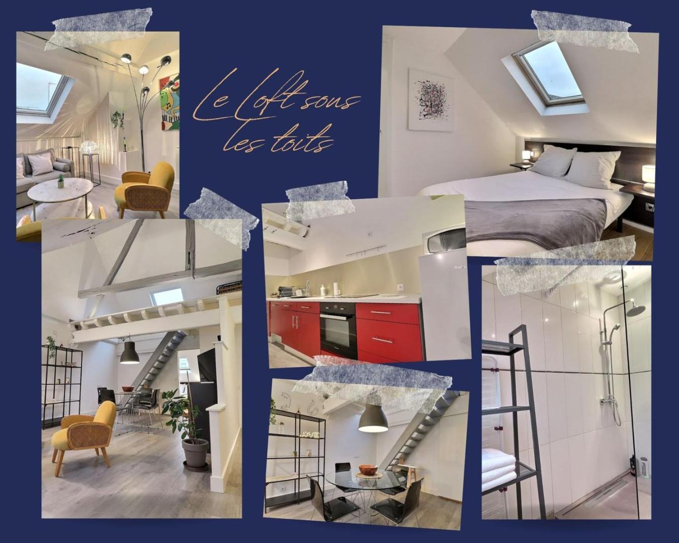 טרואה Le Loft Sous Les Toits - Proche Gare - Mon Groom מראה חיצוני תמונה